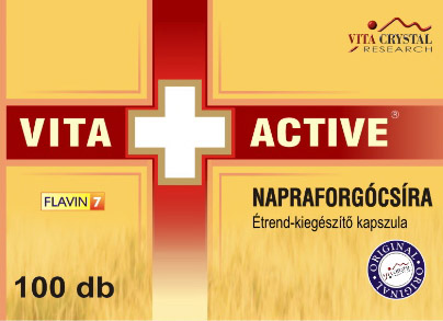 Vita+Active Napraforgócsíra kapszula 100db